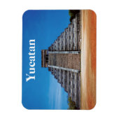 El Castillo Chichen Itza Flexible Photo Magnet Magneet (Verticaal)
