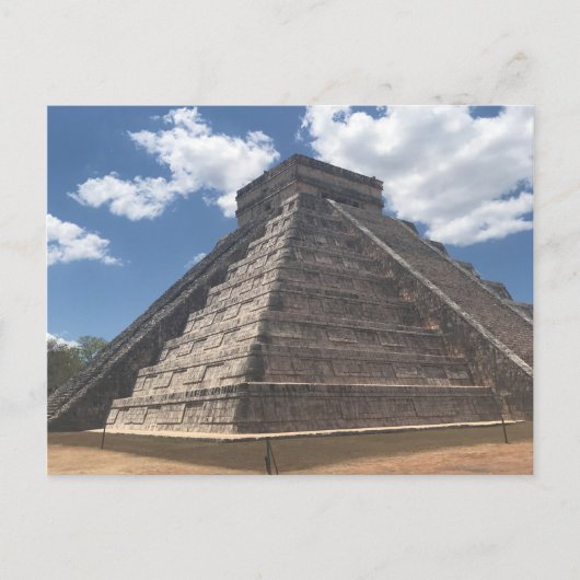 El Castillo - Chichen Itza, Mexico #3 Briefkaart (Voorkant)