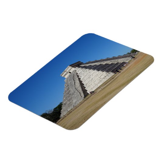 El Castillo - Chichen Itza, Mexico #4 Foto Magnet Magneet (Linkerzijde)