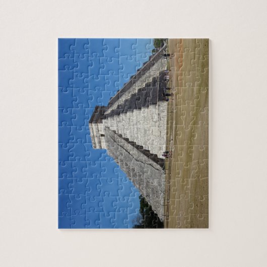 El Castillo - Chichen Itza, Mexico#4 Jigzaag Puzzl Legpuzzel (Verticaal)