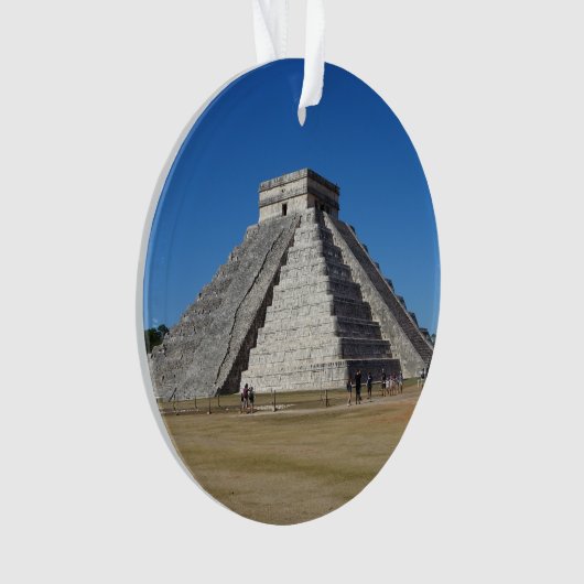 El Castillo - Chichen Itza, Mexico #4 Ornament (voorkant)