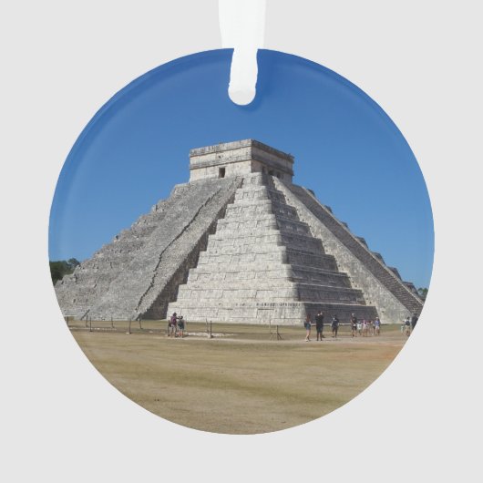 El Castillo - Chichen Itza, Mexico #4 Ornament (achterkant)