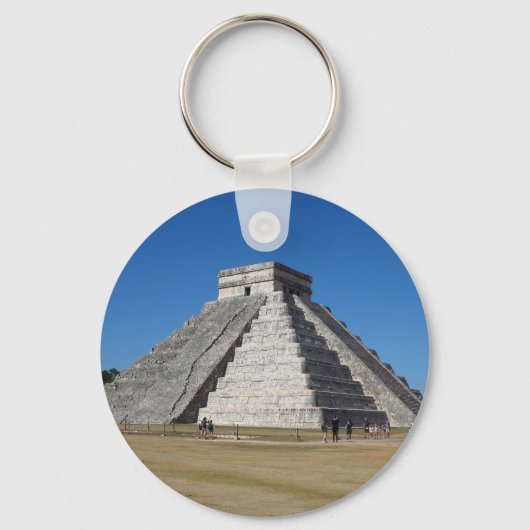 El Castillo - Chichen Itza, Mexico #4 Sleutelhange Sleutelhanger (Voorkant)