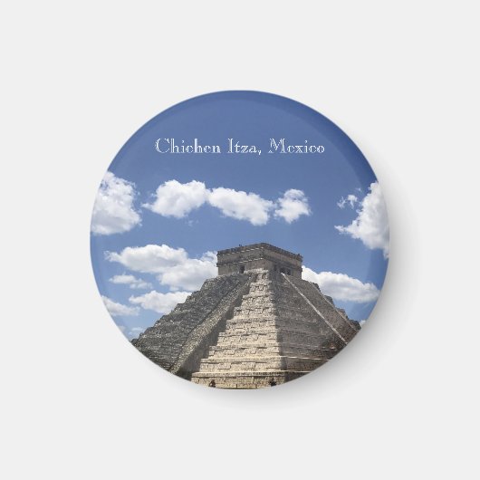 El Castillo - Chichen Itza, Mexico Magnet (Voorkant)