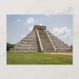 "El Castillo" (het kasteel) in Chichen Itza Briefkaart