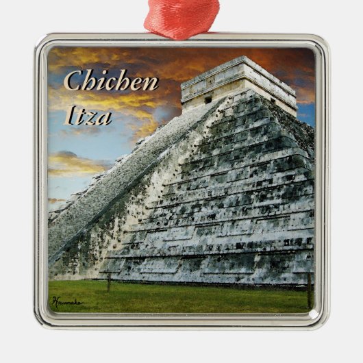 El Castillo Metalen Ornament (Voorkant)