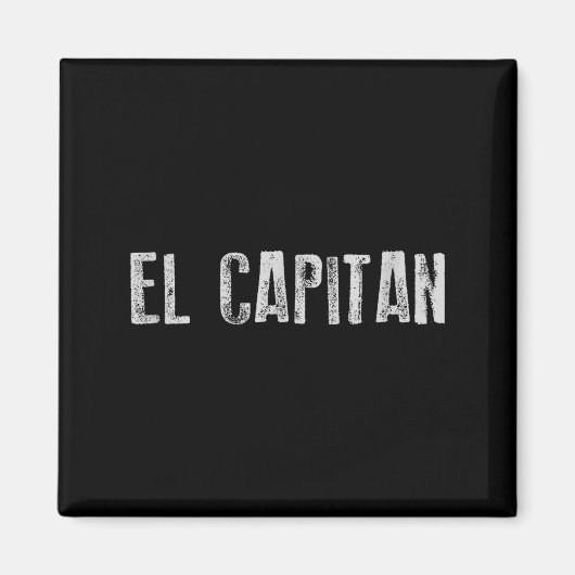 El Catan bootkapitein Magneet (Voorkant)