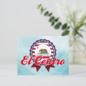 El Centro, CA Briefkaart (Staand voorkant)