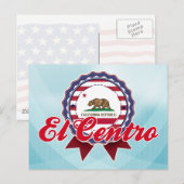 El Centro, CA Briefkaart (Voorkant / Achterkant)