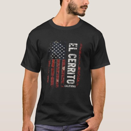 El Cerrito California T-shirt (Voorkant)