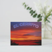 El Cerrito Sunset Briefkaart (Staand voorkant)