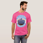 El Chalt Argentinië Ronde embleem T-shirt (Voorkant volledig)