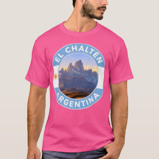 El Chalt Argentinië Ronde embleem T-shirt