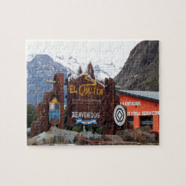 El Chalten, Patagonia, Argentinië Legpuzzel