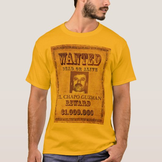 El Chapo Guzman T-Shirt (Voorkant)