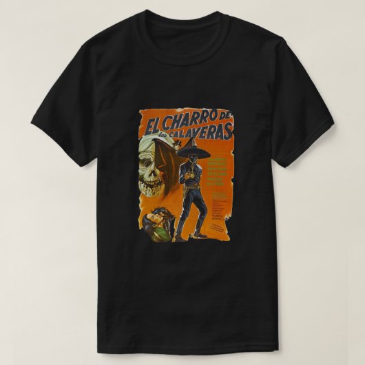 El Charro De Las Calaveras Classic T-shirt (Design voorkant)