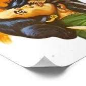 El Charro De Las Calaveras Poster (Hoek)