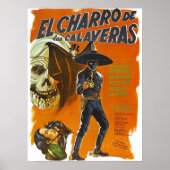El Charro De Las Calaveras Poster (Voorkant)