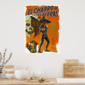 El Charro De Las Calaveras Poster (Keuken)