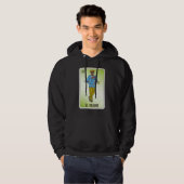 El Chilango Mexican Slang Lottery Bingo Cards Hoodie (Voorkant volledig)
