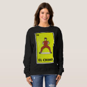El Chino Mexican Parody Lottery Kungfu Trui (Voorkant volledig)