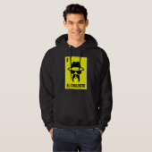 El Cholosito Mexican Lottery Chingon Chicano Chol Hoodie (Voorkant volledig)