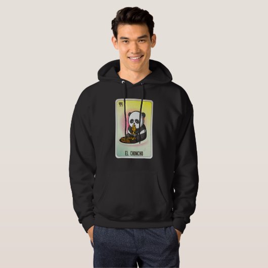 El Choncho Mexican Slang Lottery Bingo Cards Hoodie (Voorkant volledig)