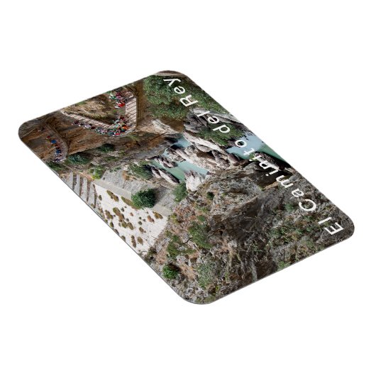 El Chorro - El Caminito del Rey. Uitzicht 1. Magneet (Rechterzijde)