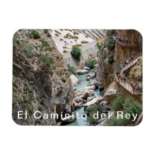 El Chorro - El Caminito del Rey. Uitzicht 1. Magneet