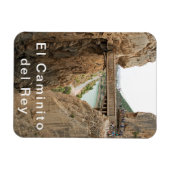El Chorro - El Caminito del Rey. Uitzicht 6. Magneet (Horizontaal)