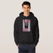 El Chulo Mexican Slang Lottery Bingo Cards Hoodie (Voorkant volledig)