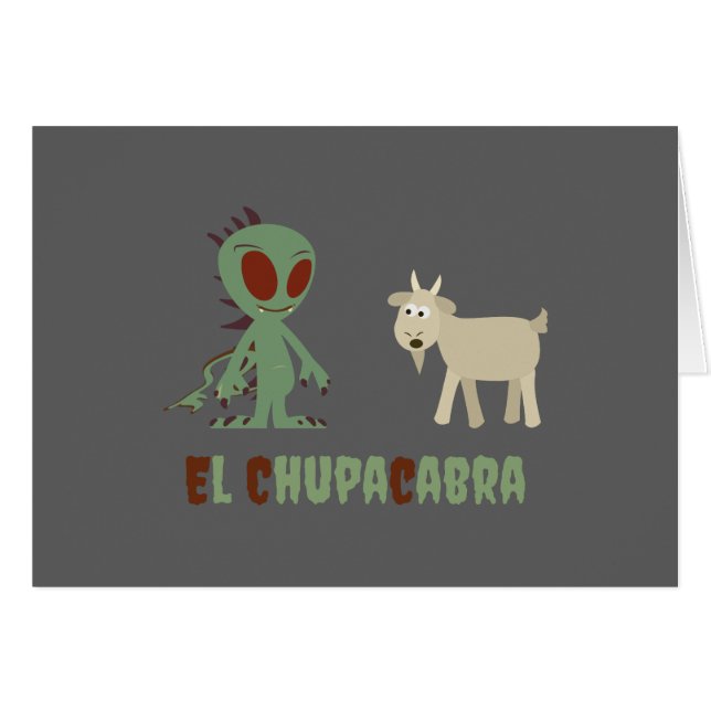 El Chupacabra (Voorkant Horizontaal)