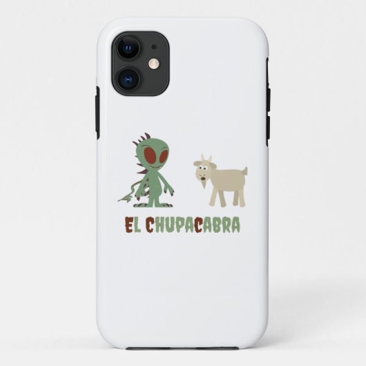 El Chupacabra Case-Mate iPhone Case (Achterkant)