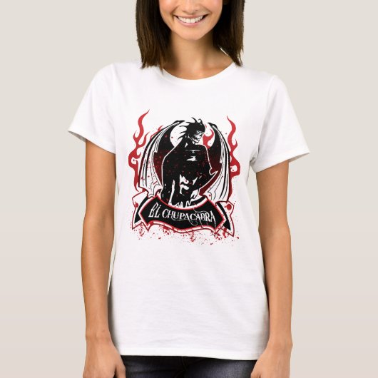 El Chupacabra - De geit Sucker T-shirt (Voorkant)