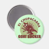 El Chupacabra Magneet (Voorkant / Achterkant)