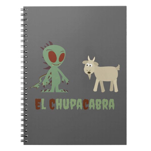 El Chupacabra Notitieboek (Voorkant)