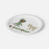 El Chupacabra Papieren Bordje (Gekanteld)