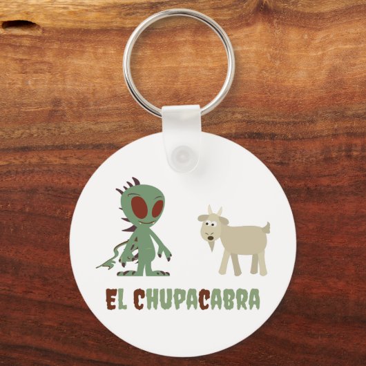 El Chupacabra Sleutelhanger (Voorkant)