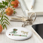 El Chupacabra Sleutelhanger (Zijkant)