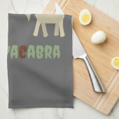 El Chupacabra Theedoek (Quarter Fold)