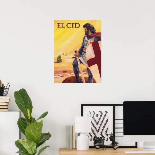 El Cid poster (Thuiskantoor)