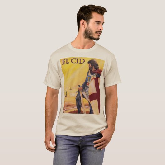 El Cid V1 design basis t-shirt (Voorkant volledig)