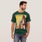 El Cid V1 design klassiek t-shirt (Voorkant volledig)