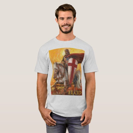 El Cid V2 design basis t-shirt (Voorkant volledig)