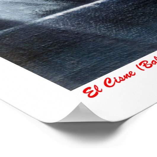 El Cisne (Ballet)/The Swan (Ballet) Poster (Hoek)