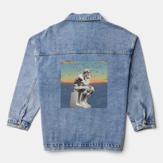 El Classico Hip Denim Jacket (Achterkant)