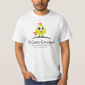 El Coco Connect - Elcoco.co Logo Shirt (Voorkant)