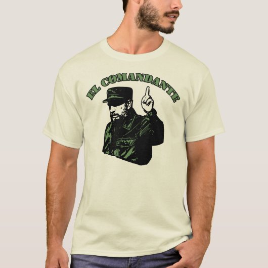 El Comandante T-shirt (Voorkant)
