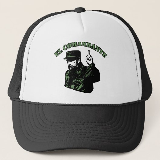 El Comandante Trucker Hat Pet (Voorkant)