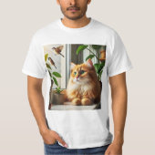 El Compañero Ideal: Gato en Casa T-shirt (Voorkant)